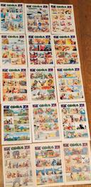 Lot 15 anciennes pages bd genius