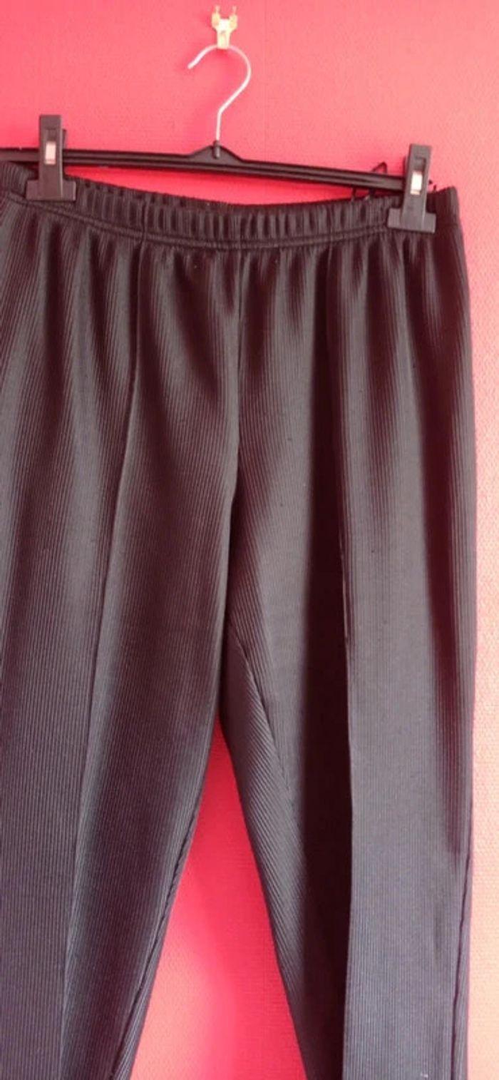 Pantalon Noir taille 40 Taille élastique - photo numéro 13