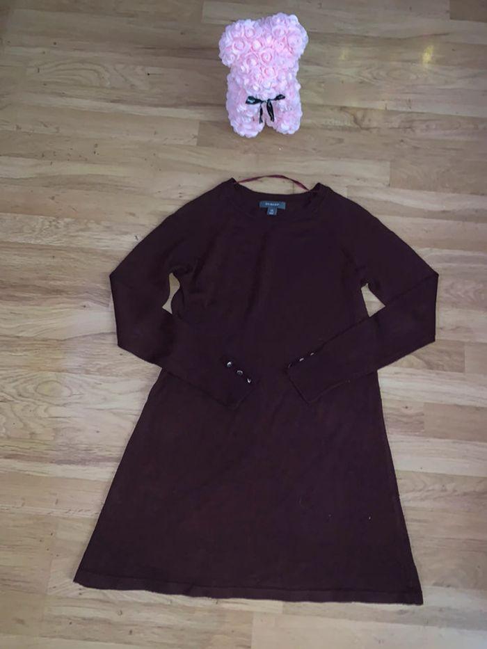 Robe hiver bordeaux taille XS - photo numéro 4