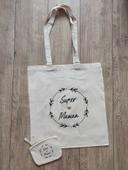 Tote bag et porte monnaie assorti