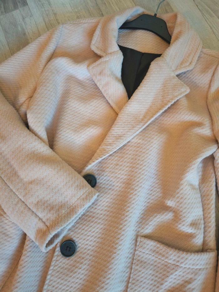 Manteau rose poudré - photo numéro 3