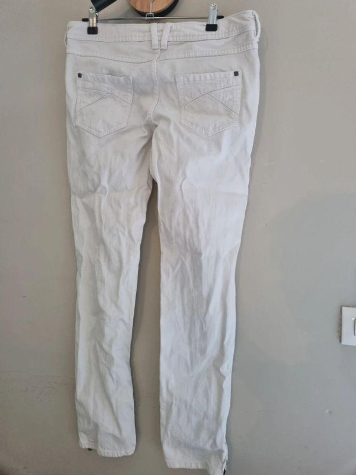 Pantalon blanc Clockhouse - photo numéro 2