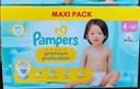 1 paquet de couches Pampers taille 4