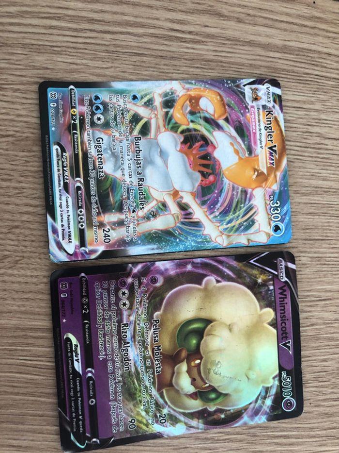 Lot 2 cartes Pokémon - photo numéro 1