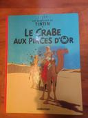 Tintin le crabe aux pinces d'or. Serie c