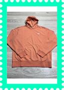 👕 Sweat à capuche Nike logo brodé Orange Taille M 👕