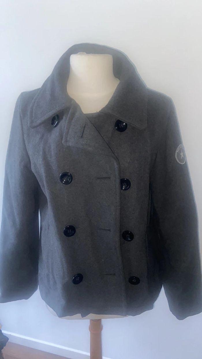 Manteau gris Sud Express - photo numéro 6