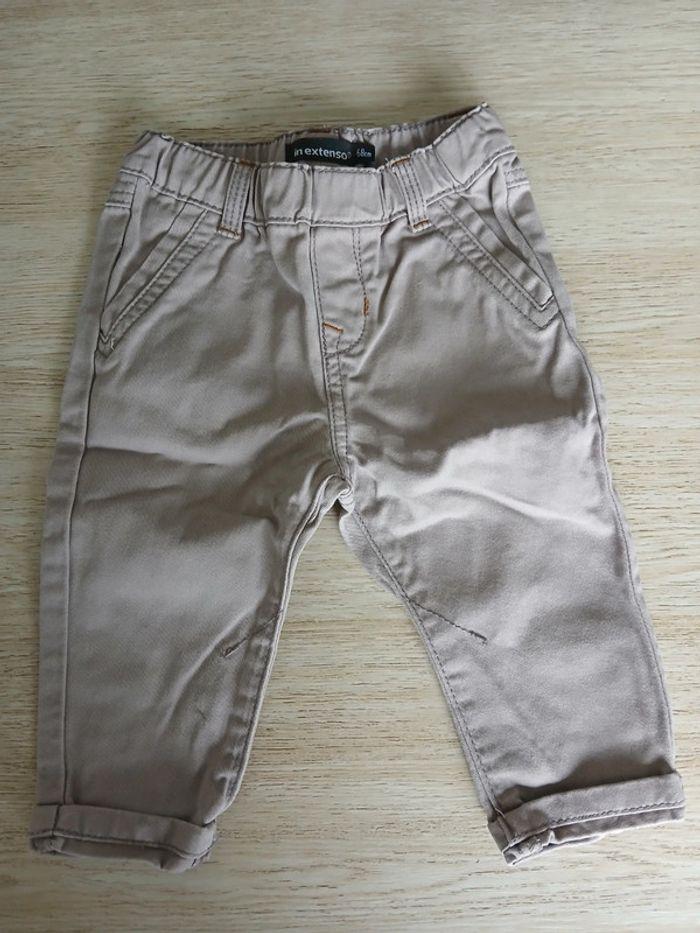 Lot de 4 pantalons in extenso - 6 mois - 68 cm - photo numéro 3