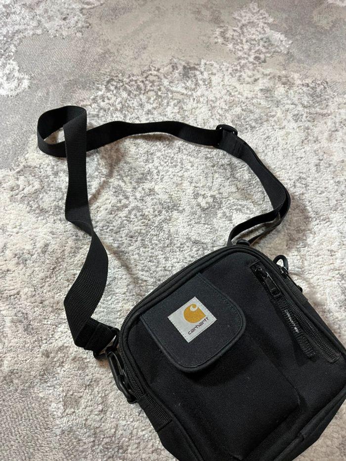 Saccoche Carhartt Wip Essentials Small Bag Black - photo numéro 1