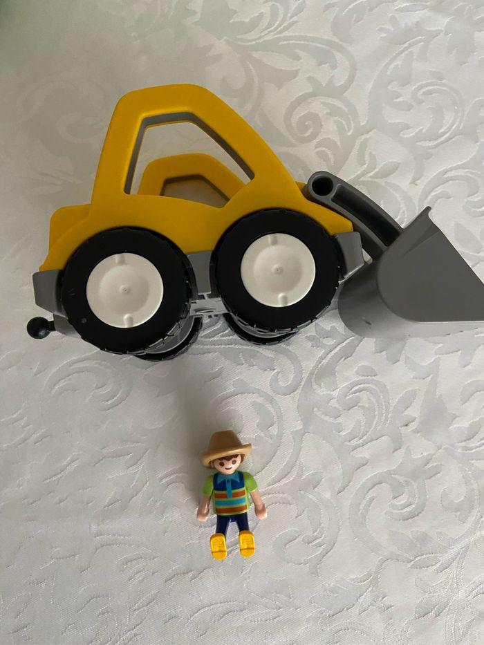 Lot véhicules de chantier Playmobil année 90 - photo numéro 2