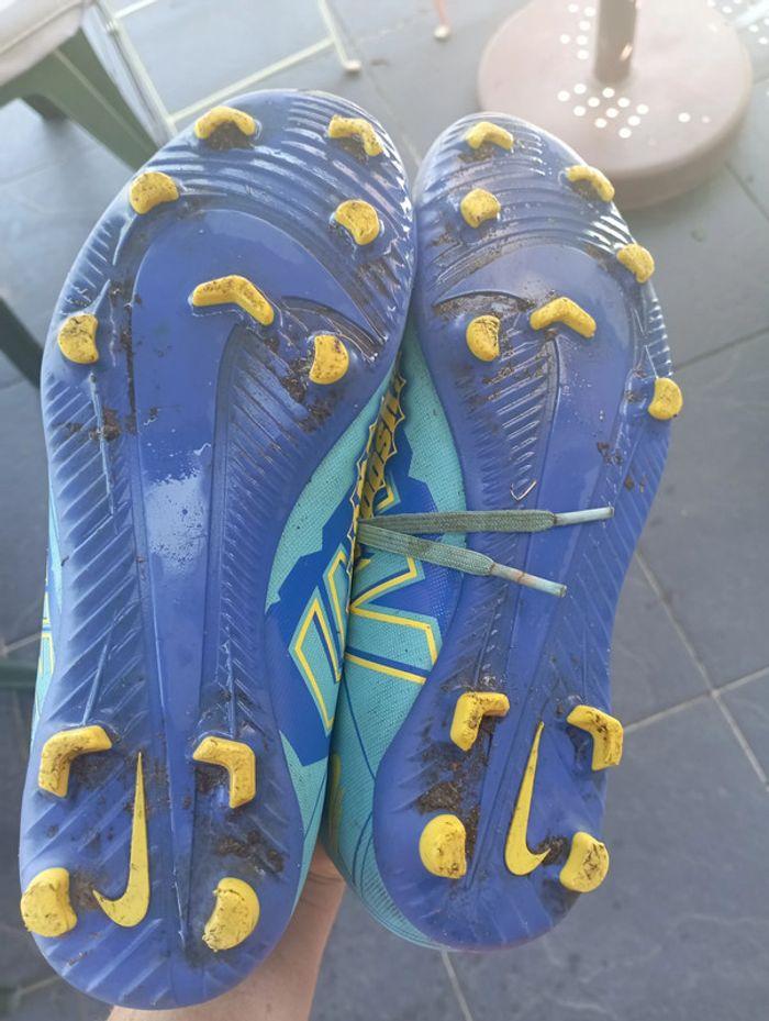 Crampons Nike Mercurial superfly 9 club KM 38,5 - photo numéro 5