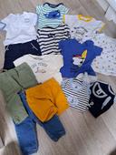 Lot vêtements bébé  6 mois