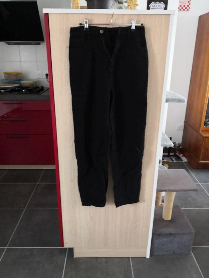 Pantalon noir ajouré taille XS (34) - photo numéro 1