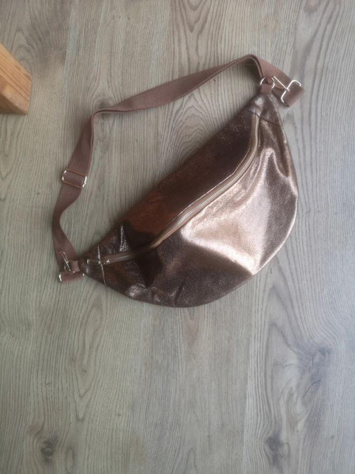 Sac banane xxl couleur bronze - photo numéro 1