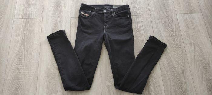 Jeans Skinny Femme "Diesel", Noir 36/38 - photo numéro 1