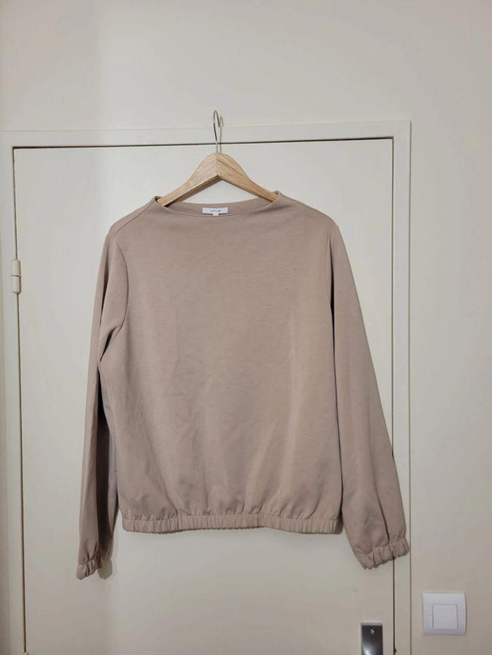 Sweat Opus beige taille 40 - photo numéro 1