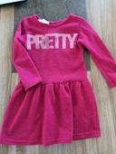 Robe rose LPC Girls 3 ans