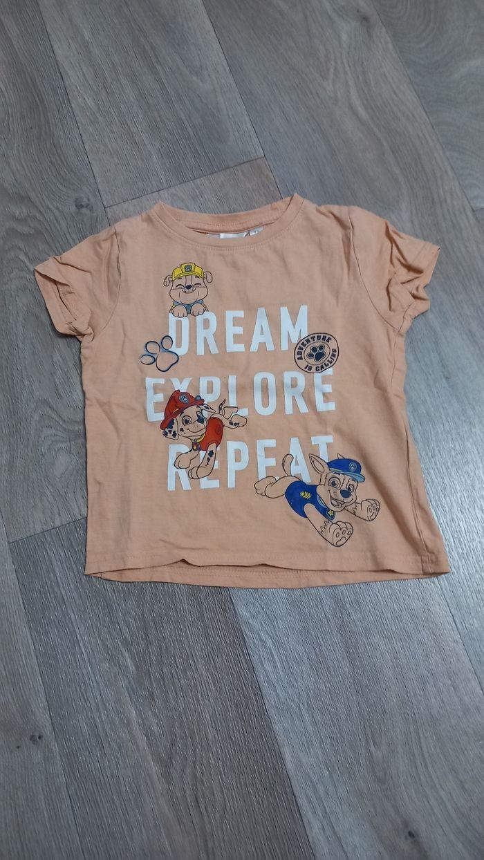 T-shirt à manches courtes paw patrol - photo numéro 1