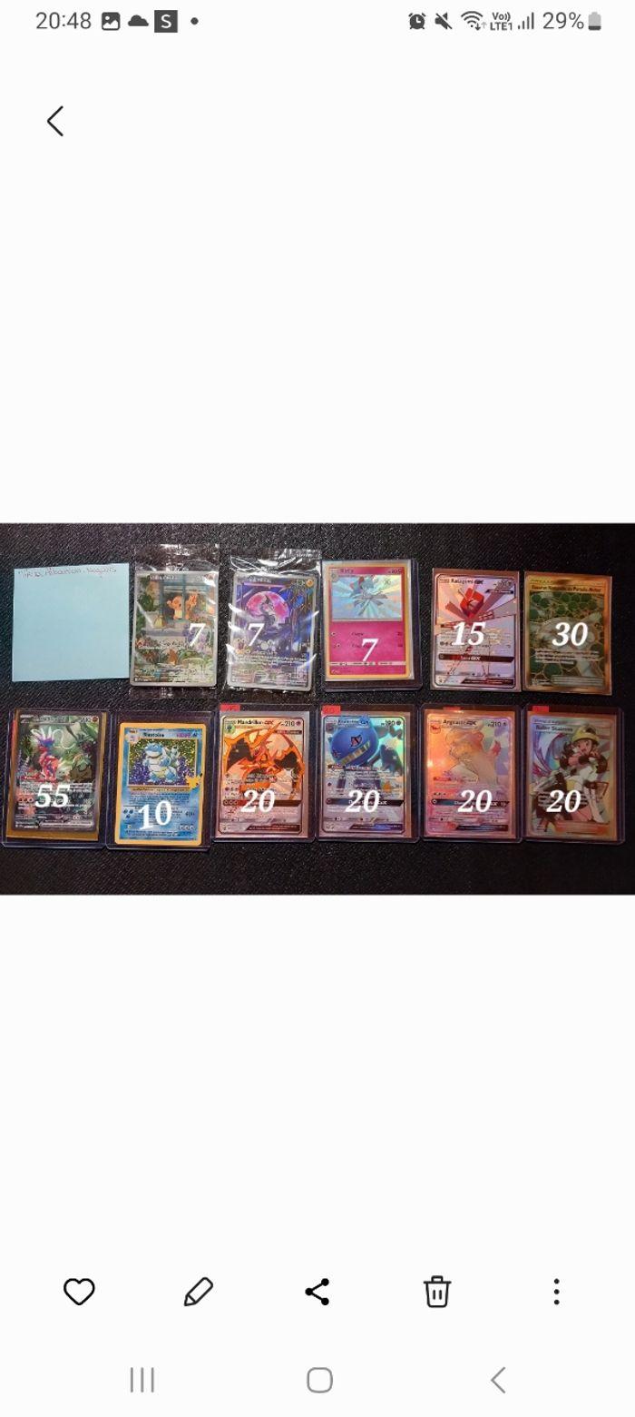 Cartes pokemon - photo numéro 1