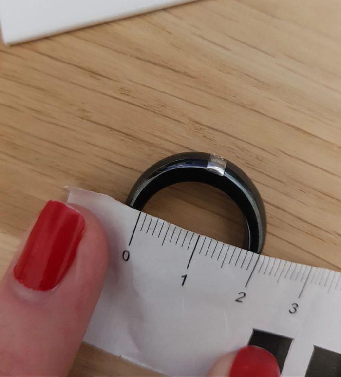 Bague en céramique noire et oxyde de zirconium Ceranity excellent état - photo numéro 10