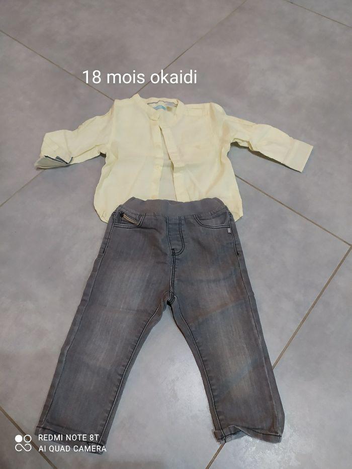 Ensemble 18 mois okaidi