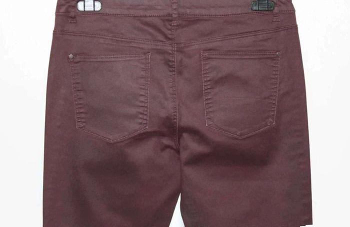 Pantalon  huilé  –  Bordeaux  –  Camaïeu -  44 - photo numéro 5