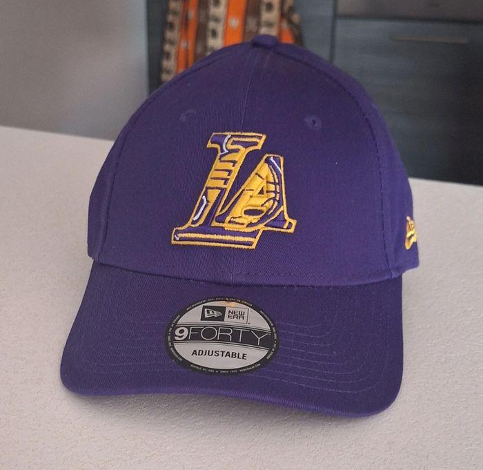 Casquette réglable New Era Lakers - photo numéro 1