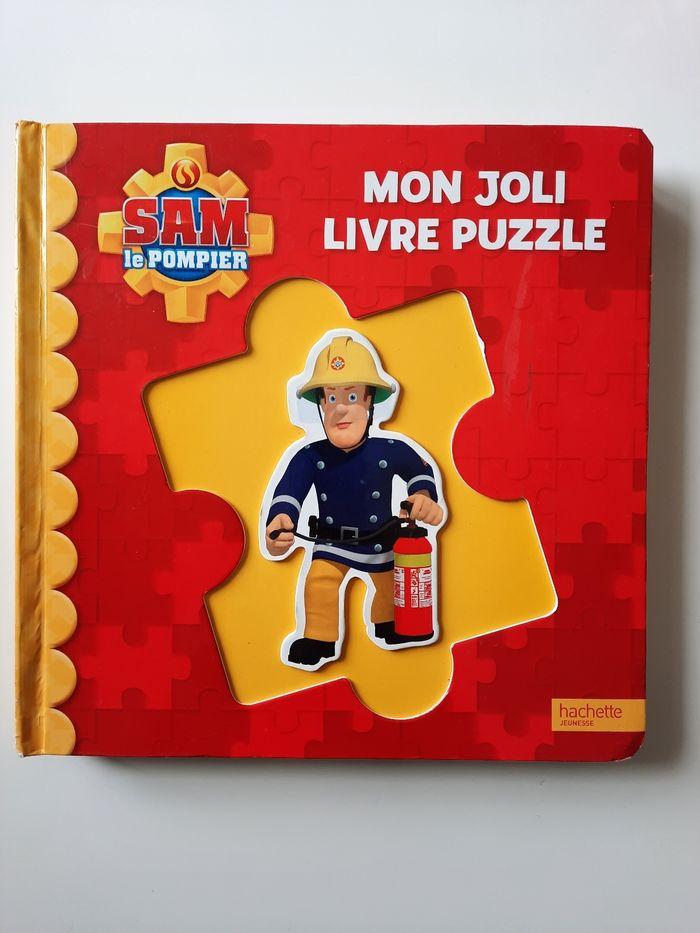 Livre puzzle Sam le pompier - photo numéro 1