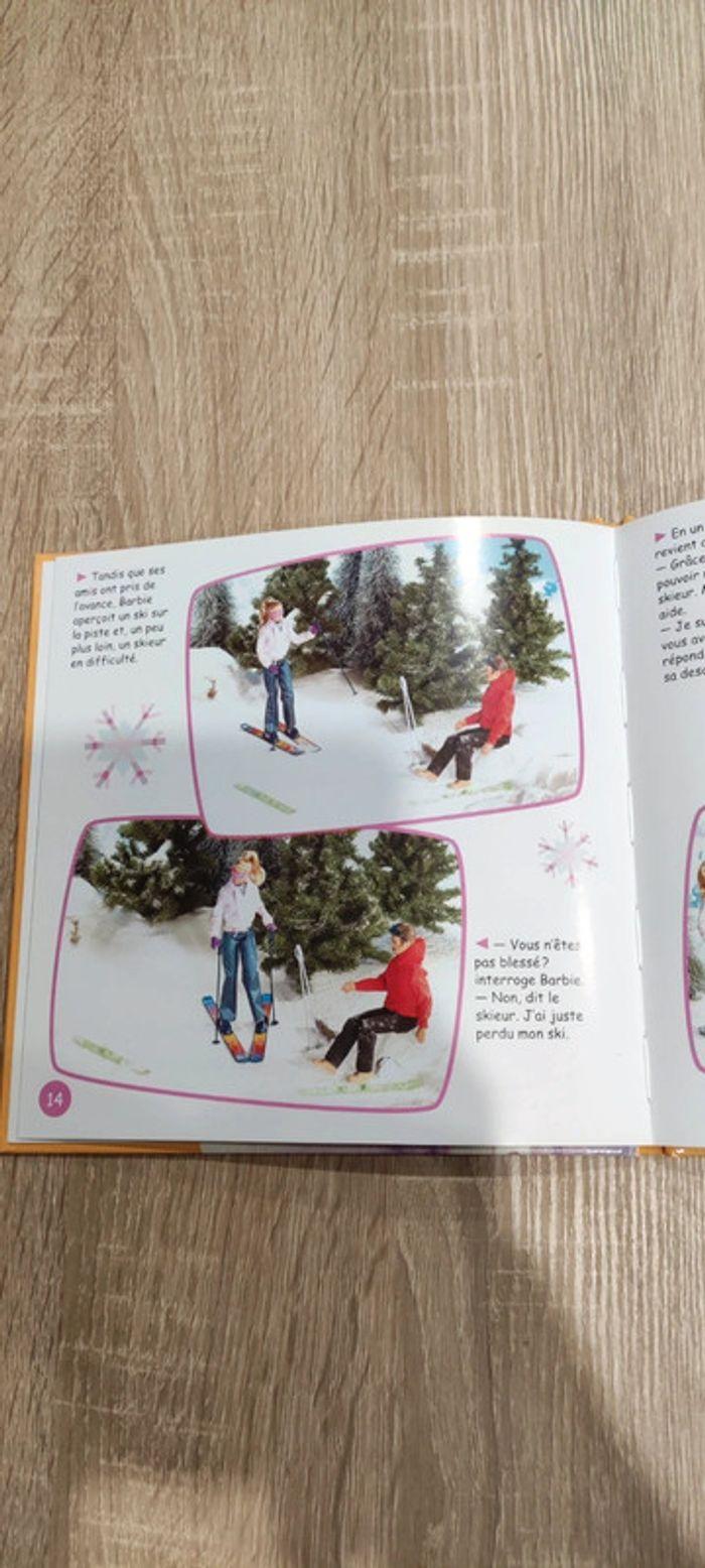 Livre Barbie aux sports d'hiver - photo numéro 3