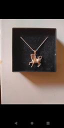 Collier licorne argent