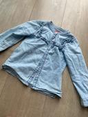 Chemise légère jean souple 4ans