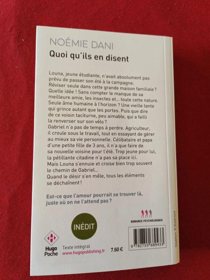 Quoi qu'ils en disent " Noémie Dani " Hugo Poche " New Romance - photo numéro 16