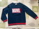 Pull Marvel de chez orchestra, taille 8 ans.