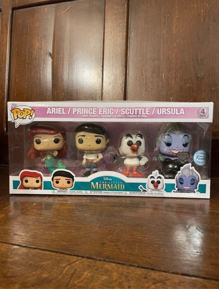 Funko POP! Disney La Petite Sirène Coffret 4 Figurines - photo numéro 2