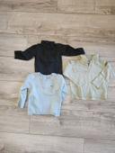 Lot vêtements 3 hauts 23-24 mois