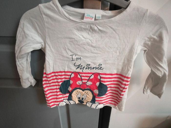 T-shirt fille Disney 12 mois - photo numéro 1