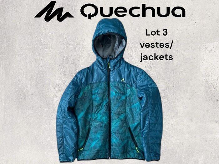 Lot de 2 coupe vent + 1 veste polaire Quechua - photo numéro 1