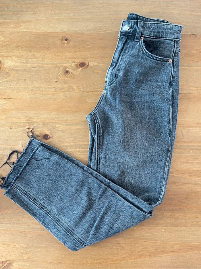 Jeans 7/8 gris - Taille S / 36 - photo numéro 1