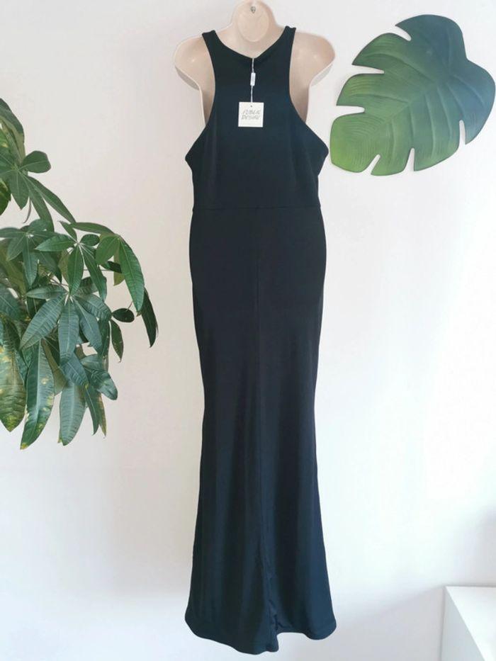 Maxi dress, robe longue noire Public Desire Taille 46 - photo numéro 4