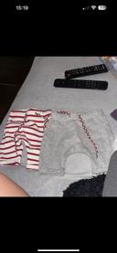 Lot 2 pantalons mixtes 1 mois