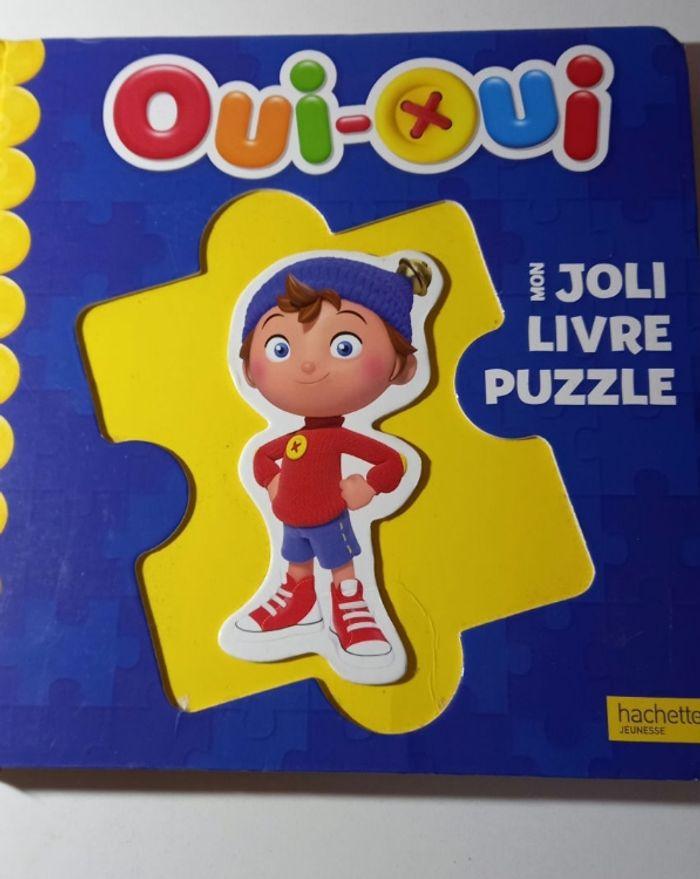 Livre puzzle oui- oui  20cm x 20 cm - photo numéro 1