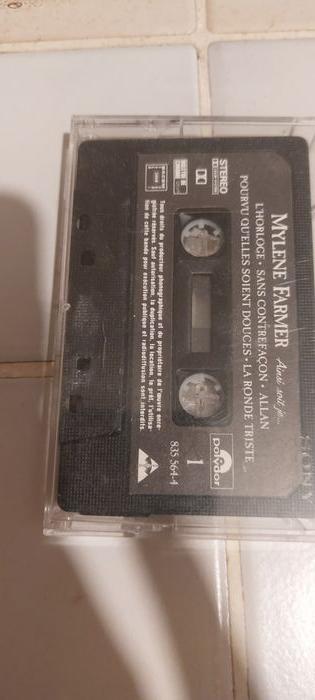 Cassette audio mylene farmer - photo numéro 1