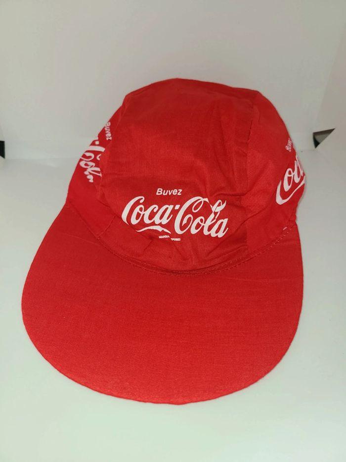 Ancienne casquette coca cola vintage neuve - photo numéro 1