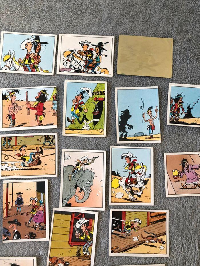 Lot de 38 images autocollantes Panini Lucky Luke vintage - photo numéro 4