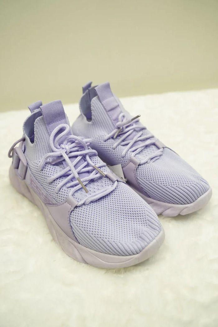 Basekets sneakers mauve parme T38 neuves - photo numéro 6