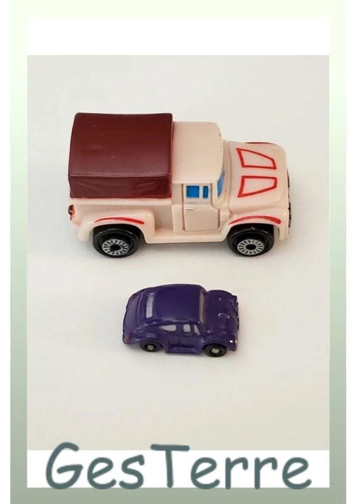 Véhicule miniature Micro machines Galoob Ford Pick-up et mini VW Beetle - photo numéro 4