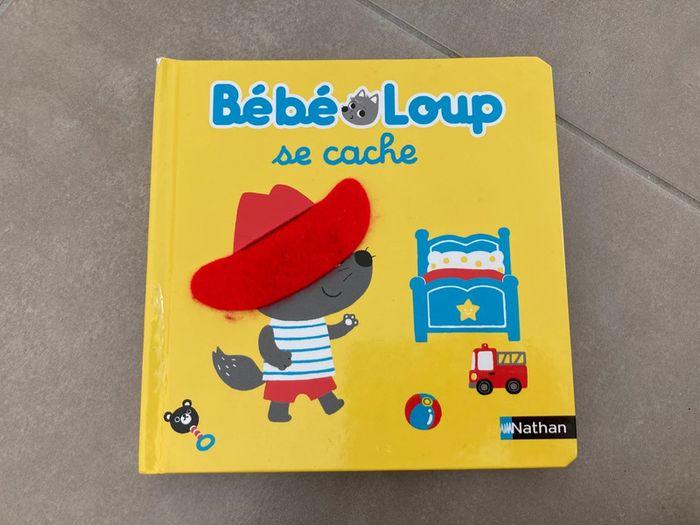 Livre bébé loup se cache - photo numéro 1