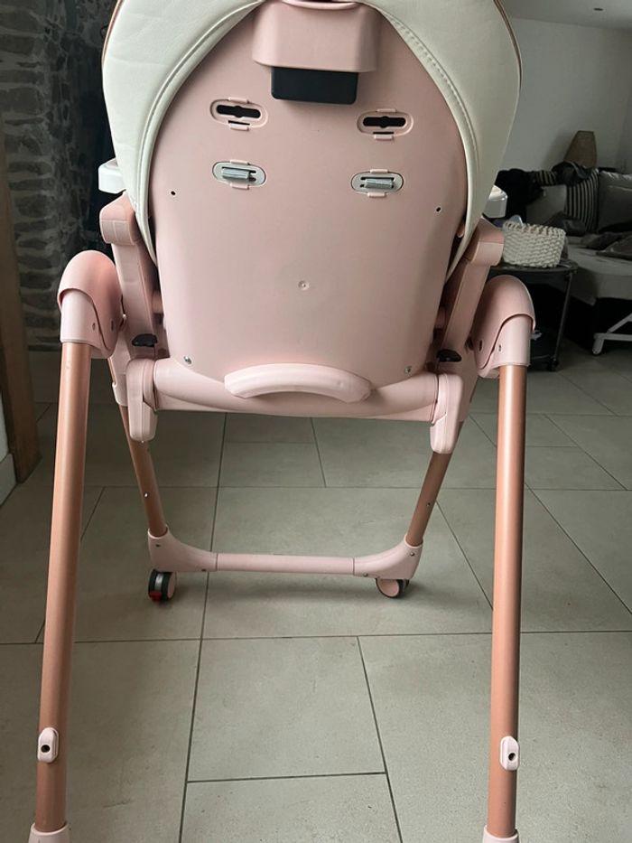 Chaise haute peg perego rose - photo numéro 4