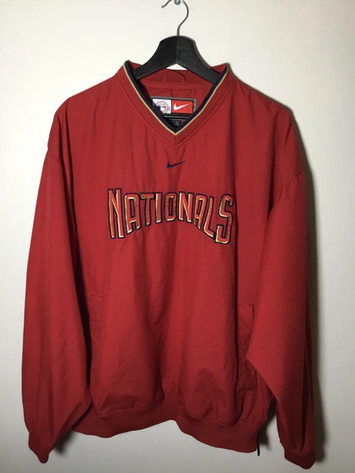 Sweat coupe-vent à poche pour homme Nike Team Washington Nationals taille L 097 - photo numéro 1