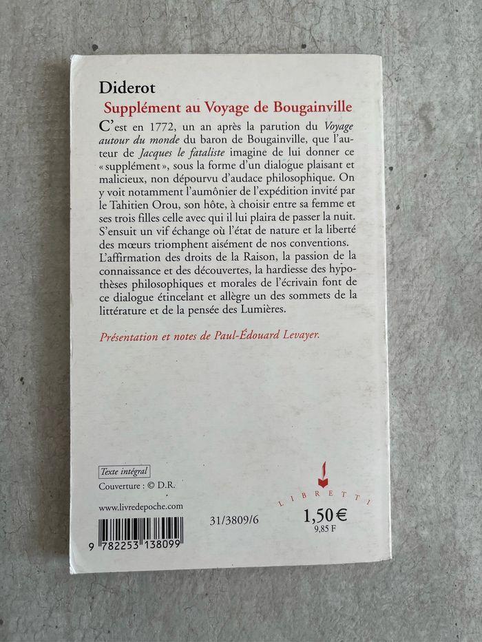 Supplément au voyage de Bougainvillée de Diderot - photo numéro 2